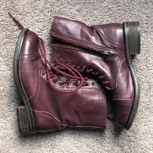 Purple Tropa Steve Madden boots